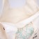 Shoper bag "Flowers", 40 × 35cm, beige color