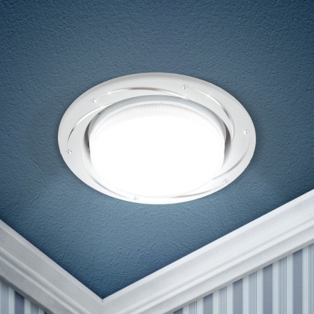Lamp built -in era KL 77, IP20, 15W, 110 mm, silver/white color-1