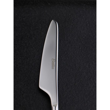 Dessert “Thornebury”, length is 19.6 cm, thickness 7.5 mm, silver color-4