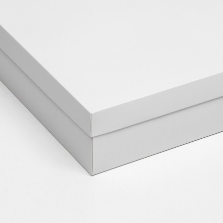 The box is folding, cover is, white, 30 x 30 x 8 cm-2