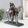 Souvenir Polystone "Kiss with a prince on a horse" under metal 25x11.2x23 cm