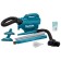 Vacuum cleaner Batigue Makita DCL184Z, with blower, 18 V, 1,400 l/min, without battery/ZU