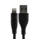 Cable Mirex 13700-007i3bk, Lightning - USB, 3 A, 1.2 m, fast charging, black