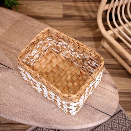 Wicker basket 32x22x17 cm-2