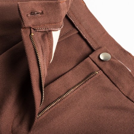 Shorts Women Bermuda Minaku: Enjoy, Chocolate Color, Rr. 46-11
