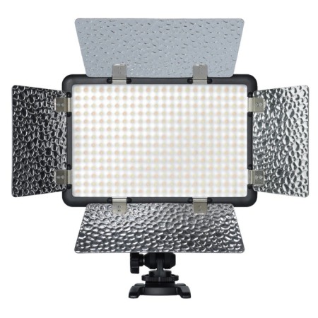 LED illuminator with the function of the GODOX LF308BI flash, Necessary, without a remote control
