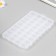 Casket Plastic for trifles "rectangular" 36 departments 24.4x15x2.3 cm