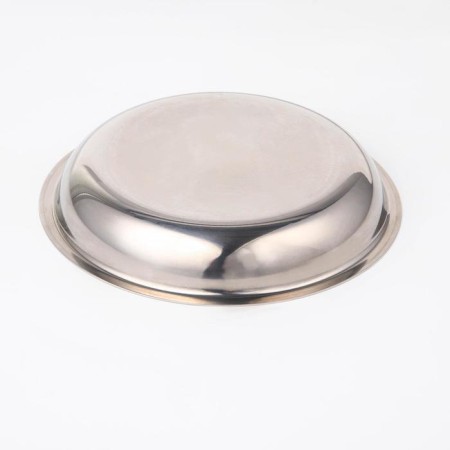 Stainless steel bowl, 400 ml, d = 18 cm, 201 brand steel, thickness 0.8 mm-2