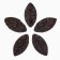 Chinese sustained tea "Shu puer gold leaf", raw, manhai, 50 g + - 5g (set 6 pcs)