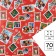 New Year. Packaging paper, 70x100 cm, cheburashka