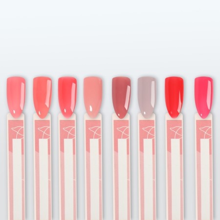 Polygel for increasing, 3 phase, 15 ml, led/uv, red color-6