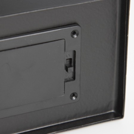 Lamp "New Year tree" Led 3haa Black 7x20x37cm-7