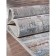 Rectangular carpet Karmen Hali Quantum, size 195x400 cm, color Grey/Grey
