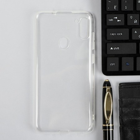 Ibox Crystal case for the Samsung Galaxy A11 phone, silicone, transparent-1