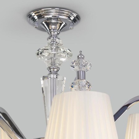 Diva chandelier, 5x40W E14, color chrome-1