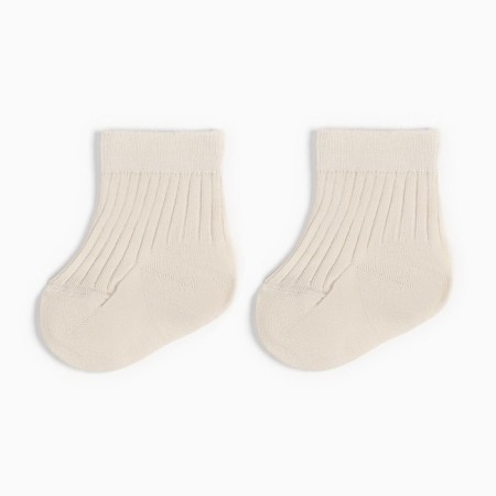 Socks children's baby I am Basic Line, 8-10 cm, milk-1