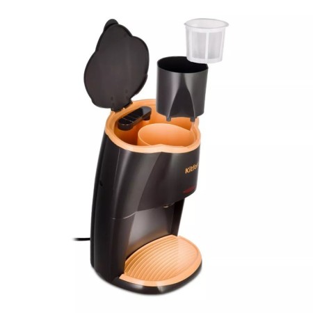 Coffee machine KitFort KT-7399, Capilny, 450 W, 0.25 L, black-orange-4
