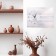 Carty clock is wall-mounted, interior "shore", silent, 30 x 40 cm