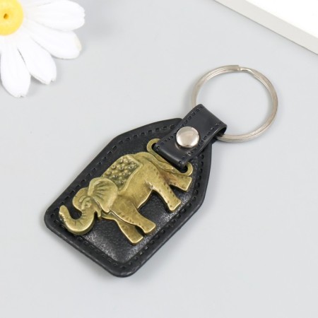 Kozhzam keychain, Metal Elephant Mix 6.8x4 cm-2