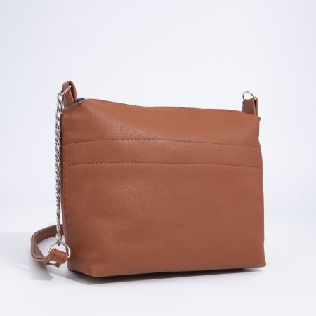 Bag Cross-Bodi with a zipper, the color is red-6