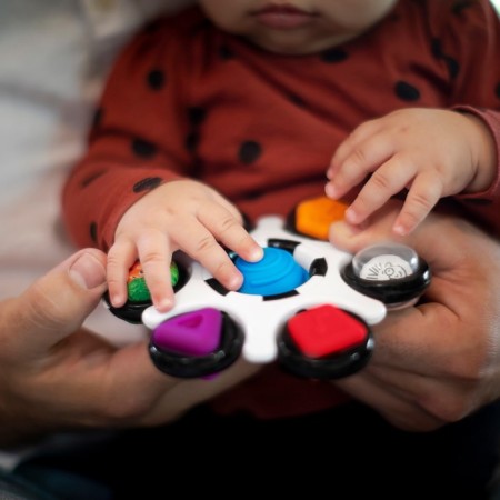 Developing toy Baby Einstein "Flower"-6
