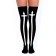 Carnival accessory- stockings "Monashka", black color