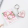 Gift set: notebook and keychain "for the most tender"