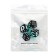 Astrological cubes for fortune -telling "Game time", 3 pcs, green marble