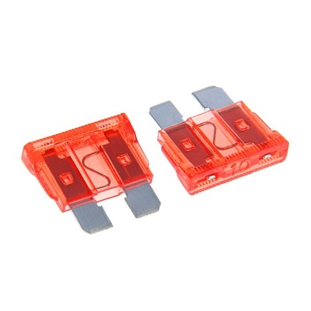 AVS FC-10A fuses, "standard", 10 A, set 50 pcs