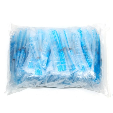 Three -component disposable sterile 2 ml with a needle 23G 0.6x25-5