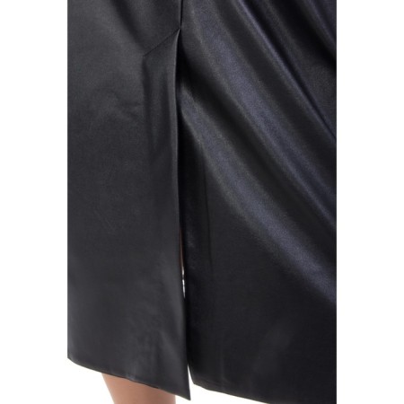 Women's skirt, size 42, black color-6