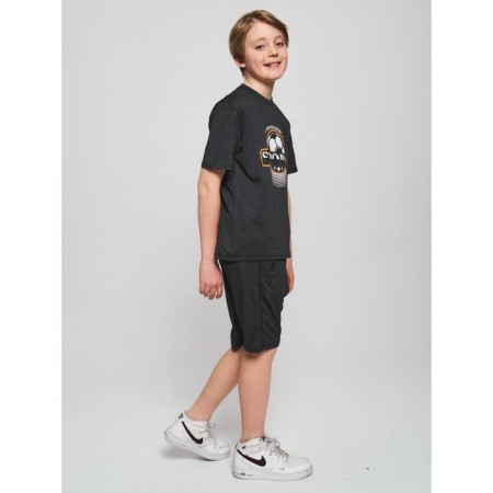 Sports suit for a boy, height 158 ​​cm, dark gray color-1