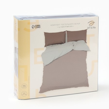 Bed linen Ethel 1.5 joint venture Lightness 150x215cm, 150x225cm, 50x70 ± 3cm-2 pcs, Novosatin-4
