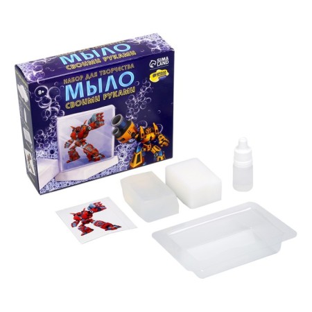 DIY soap. Set for creativity "Robots"-1