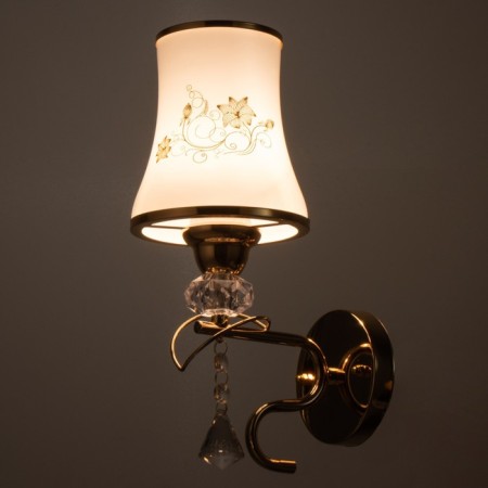 Bra "Melania" E27 40W gold 12x19x29 cm-2