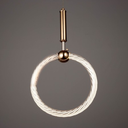 Lamp Bayerlux "Vando" LED 26W gold 24x4.5x44.5 cm-4