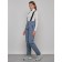 Semi -combinezone Ski Drapeted female, size 50, color gray