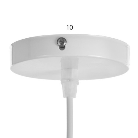 Bayerlux lamp "Berto" E27 40W white 14x14x30-130 cm-4