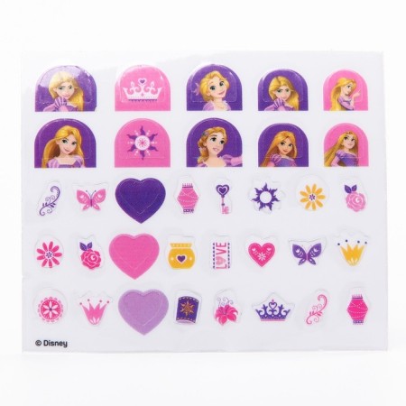 Manicure set. Nail stickers, Rapunzel-1