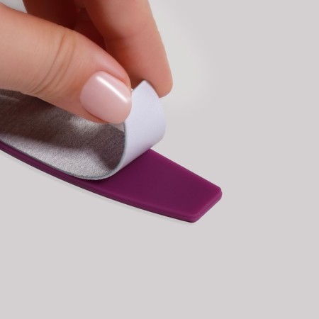 The basis for the file, plastic, semi -oval, 18 × 3 cm-4