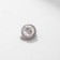 Washing for piercing made of stainless steel “cone”, white color in silver, thread 0.07 mm
