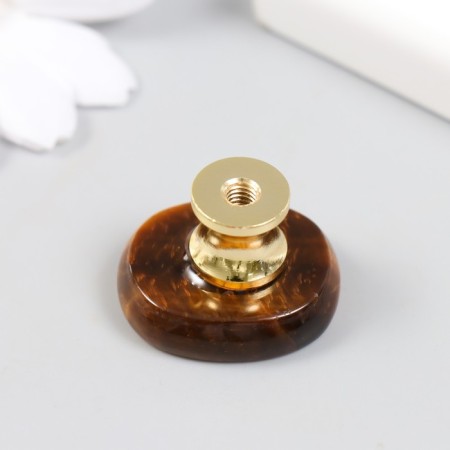 Handle for the casket "Tiger Eye" 2.6x1.7 cm-2