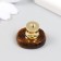 Handle for the casket "Tiger Eye" 2.6x1.7 cm