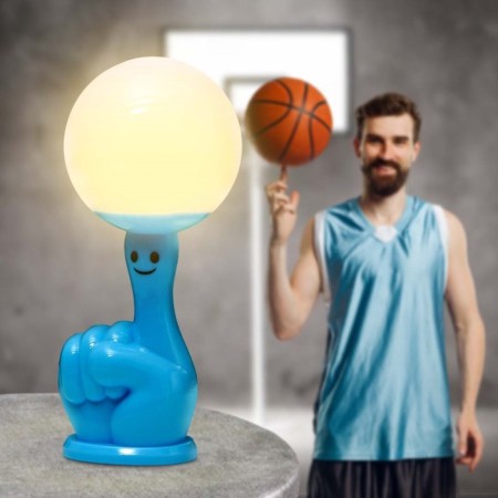 Huggler desktop LED 3W 3000k Blue 7.5x7.5x26 cm Risalux-10