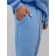 Women's pants with the beginning, size 48, blue color