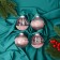 Set of balls plastic D-8 cm, 4 pcs "Jacquel" pink