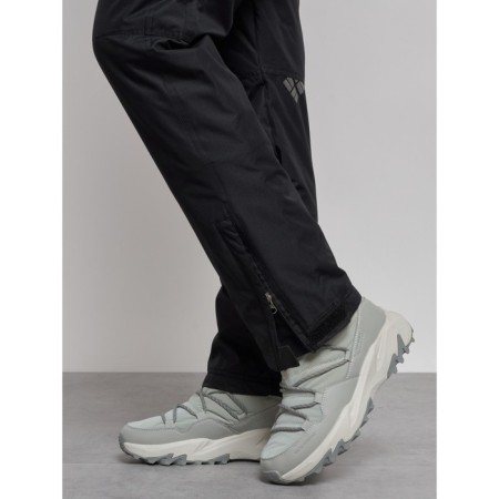 Semi -combinezone ski insulated female winter, size 48, black color-12