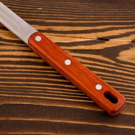 Shumovka for Kazan Uzbek 48cm, diameter 14cm, with a wooden handle-7