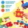 Maxi-puzzles in the metal box “Blue Tractor. Funny transport ", 7 puzzles