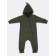 Children's overalls on Mowbaby Dino zipper, height 62 cm, green color